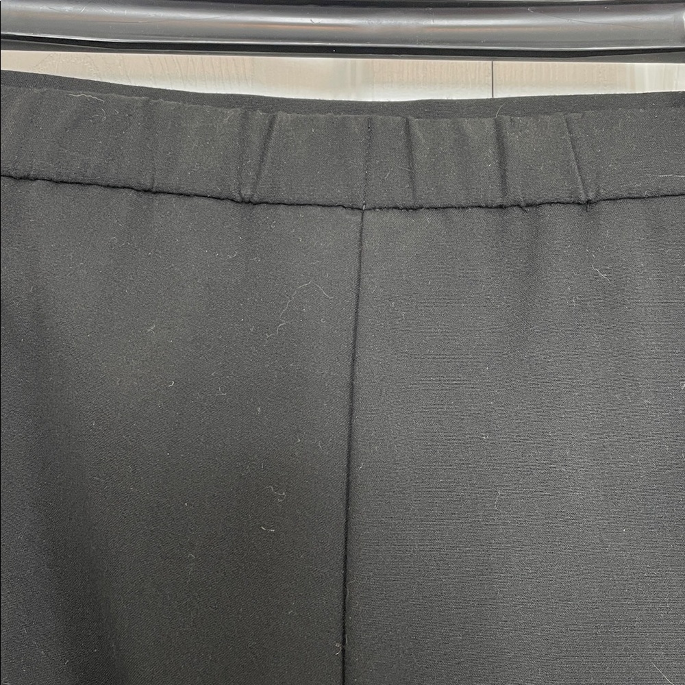 Sag Harbor Slimming Solution Stretch 16P Black straight leg Pants flat front - Picture 9 of 10